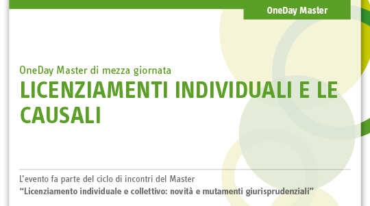 Immagine Licenziamenti individuali e le causali | Euroconference